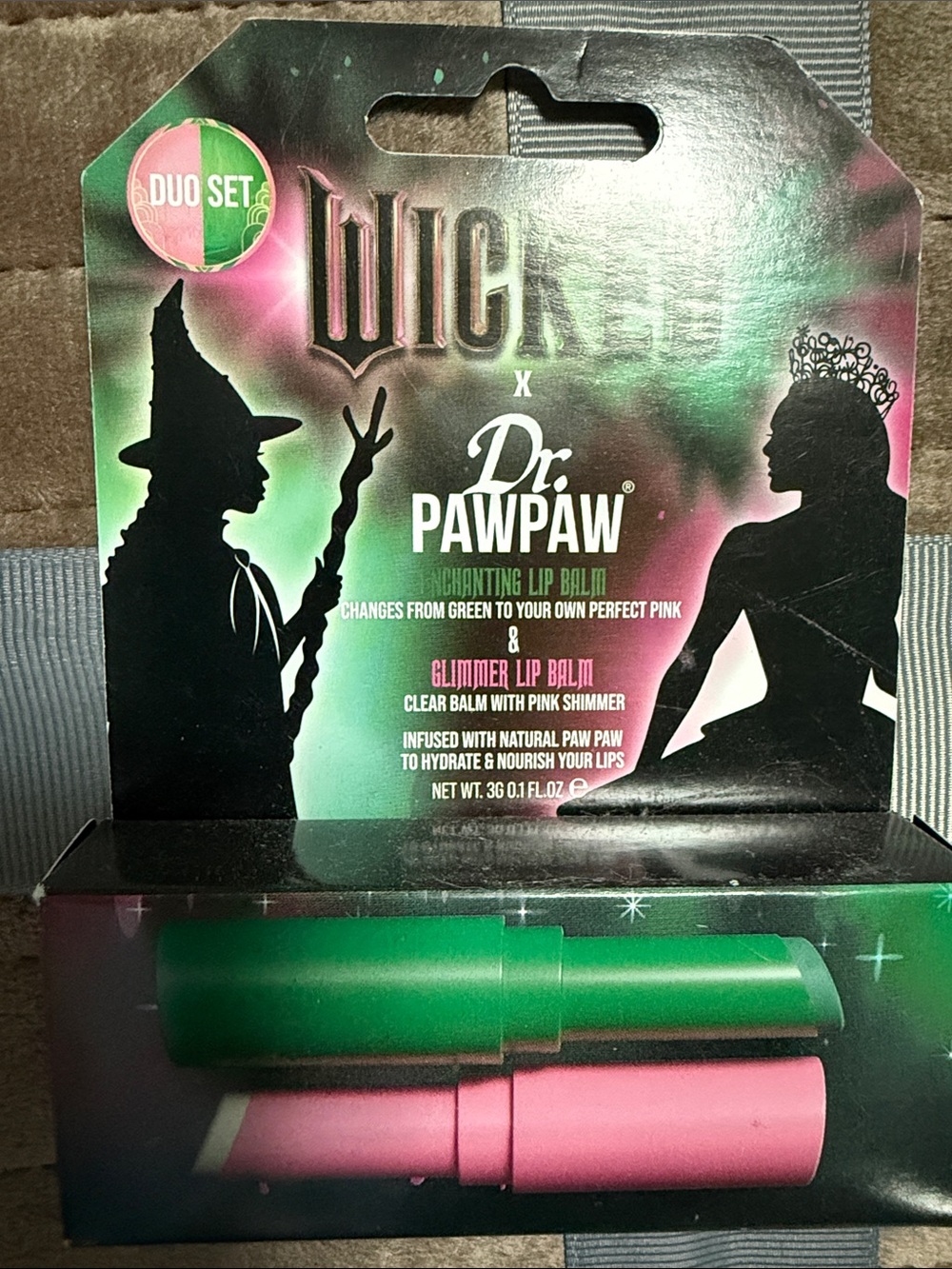 Wicked Glimmer Lip Balm Duo Set -